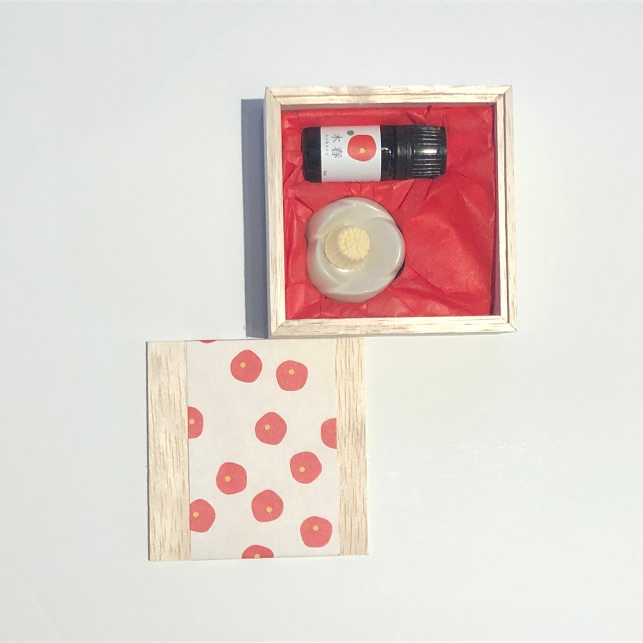 砥部焼アロマストーン 1個セット | 椿のおもてなしのプレゼント